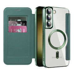 Magnetic flip case showing durable TPU material