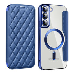 Stylish design of magnetic flip case for Galaxy S24 Ultra
