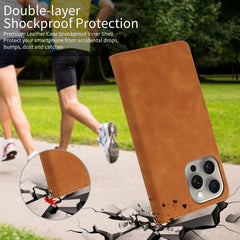 Premium Flip Leather Case for iPhone and Samsung - Black Colour