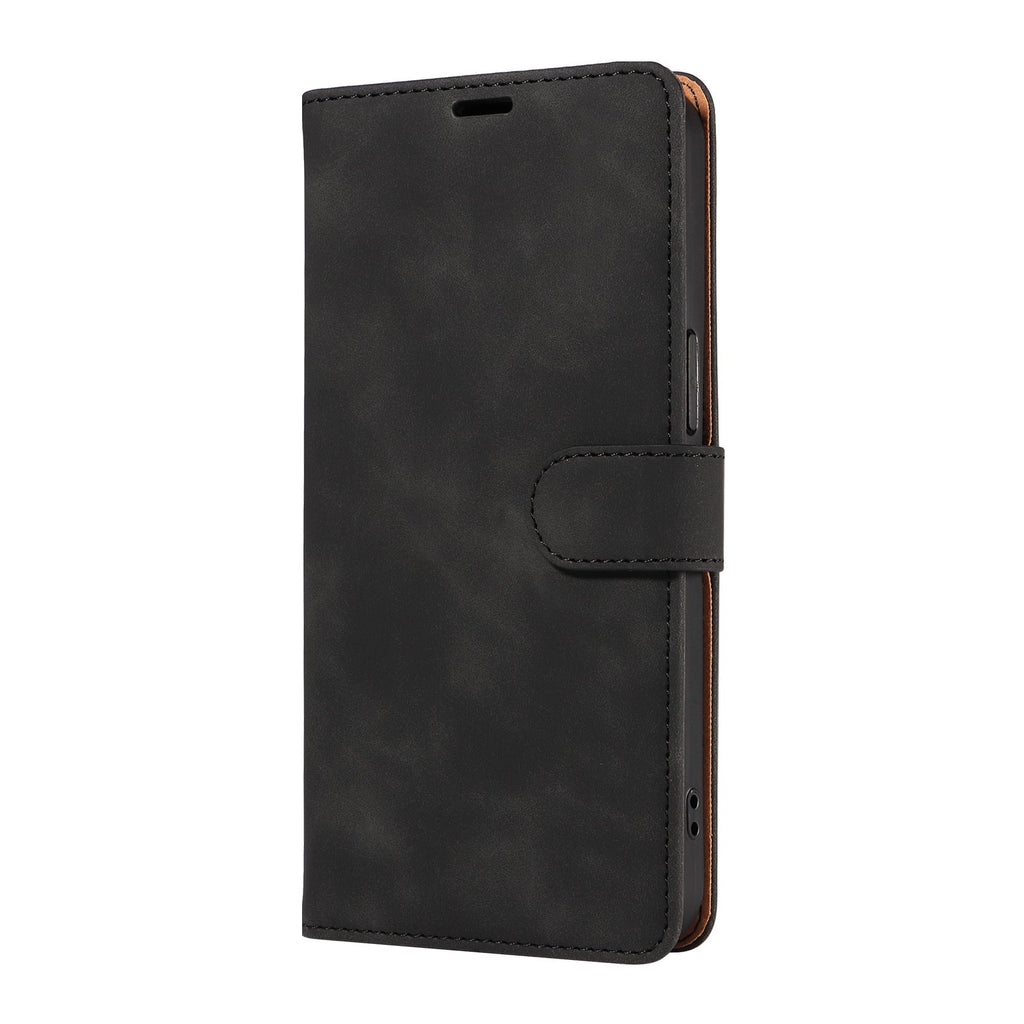Premium Flip Leather Case for iPhone and Samsung - Purple Colour
