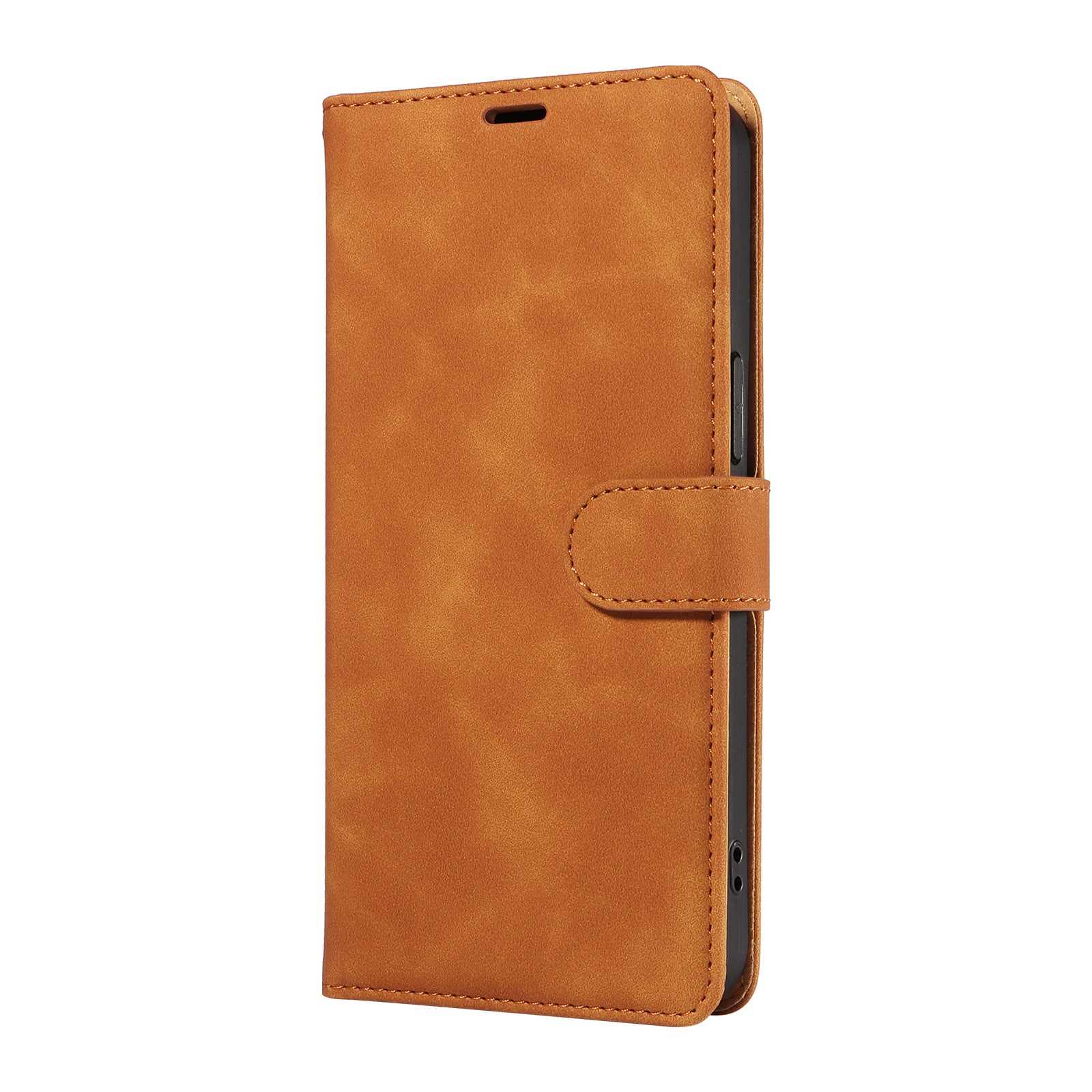 Premium Flip Leather Case for iPhone and Samsung - Brown Colour