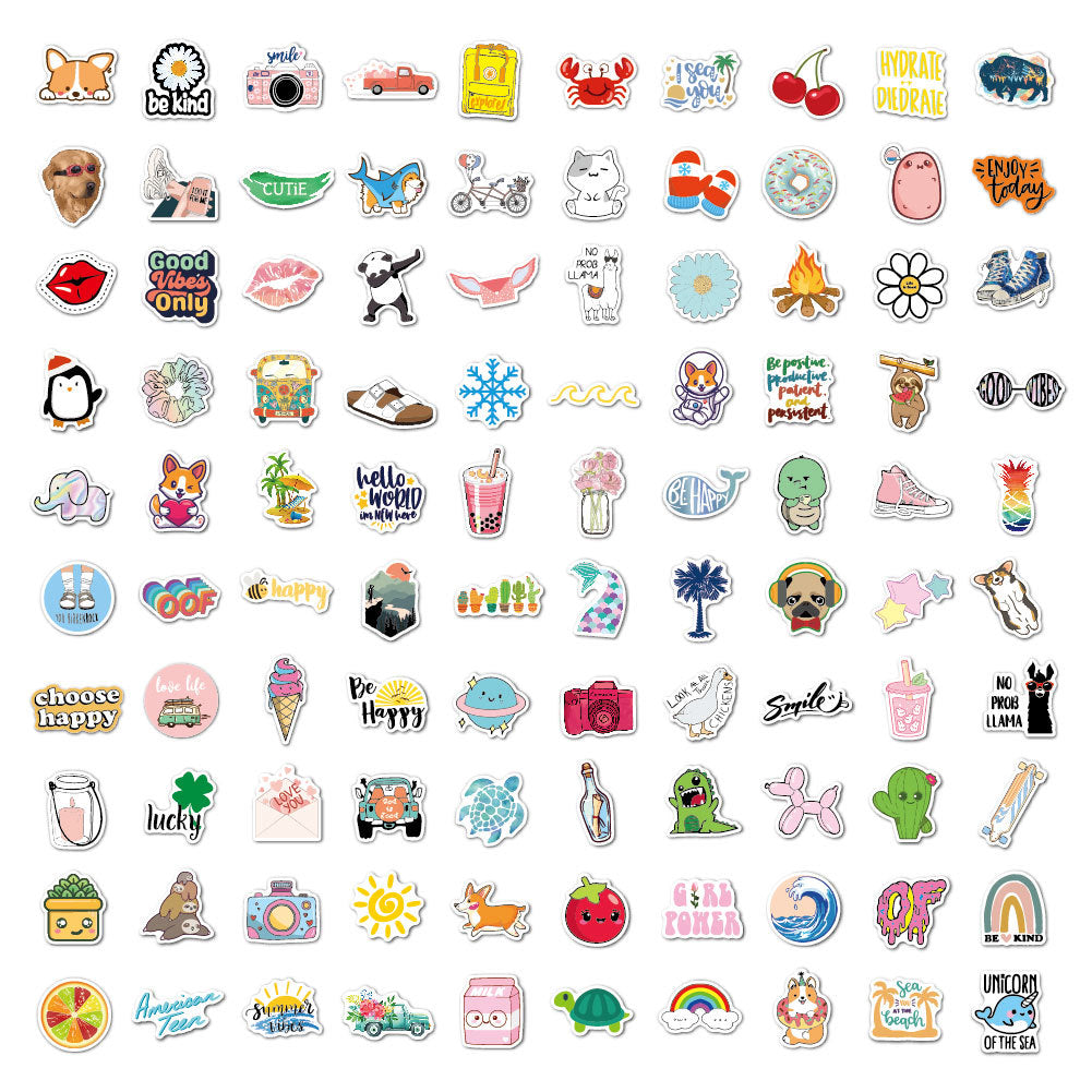 sticker designs featuring creative graphics