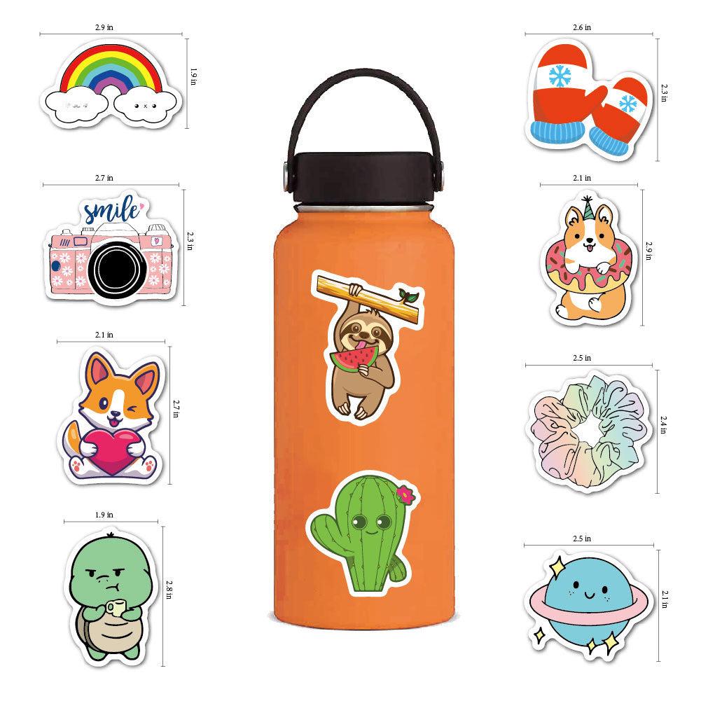 artistic vinyl decals showing aesthetic style
