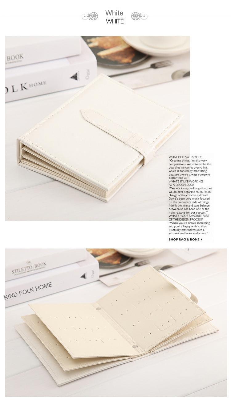 Chic earring storage box for home
