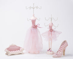 Decorative earring and necklace holder