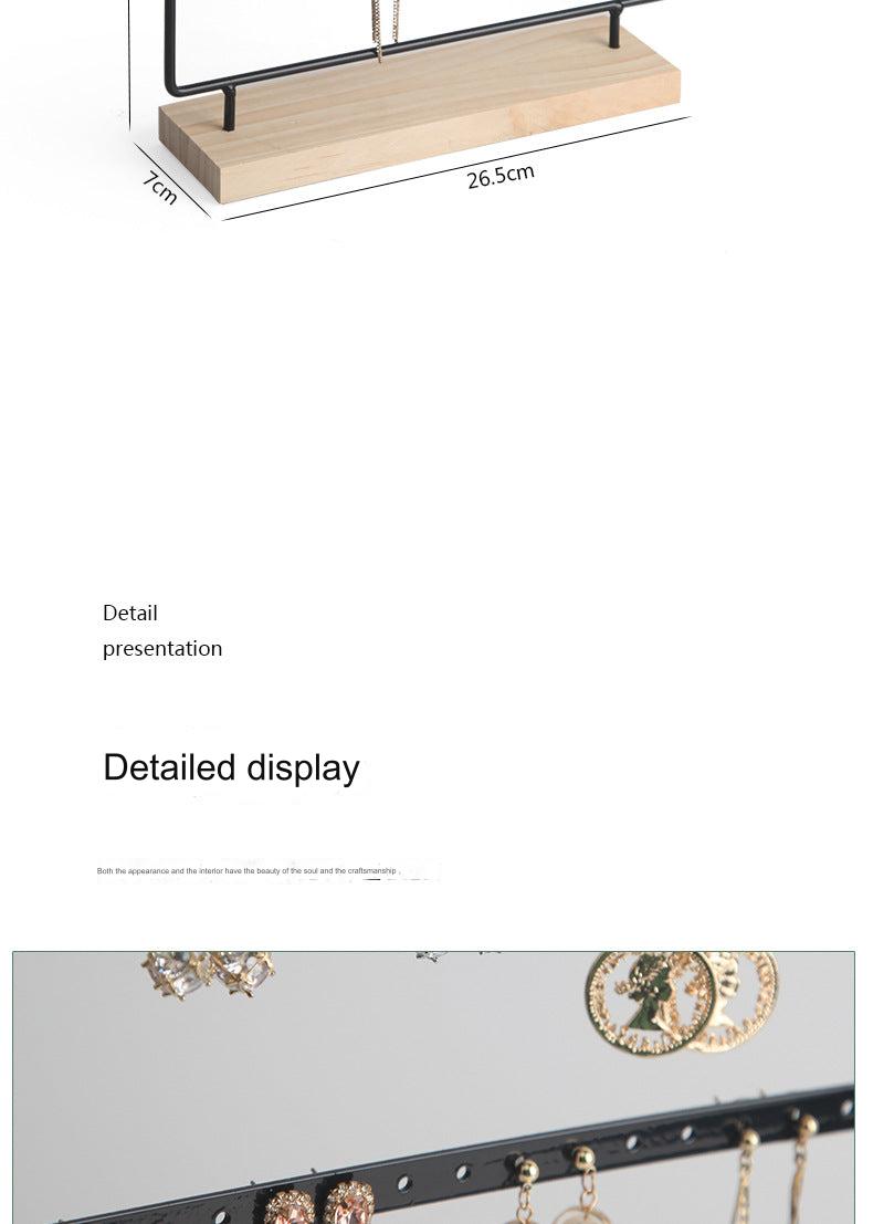 Earrings neatly displayed on 5-tier Stand