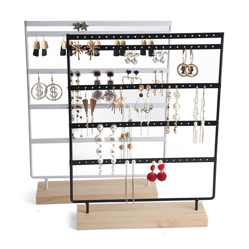 Elegant display of accessories on dressing table