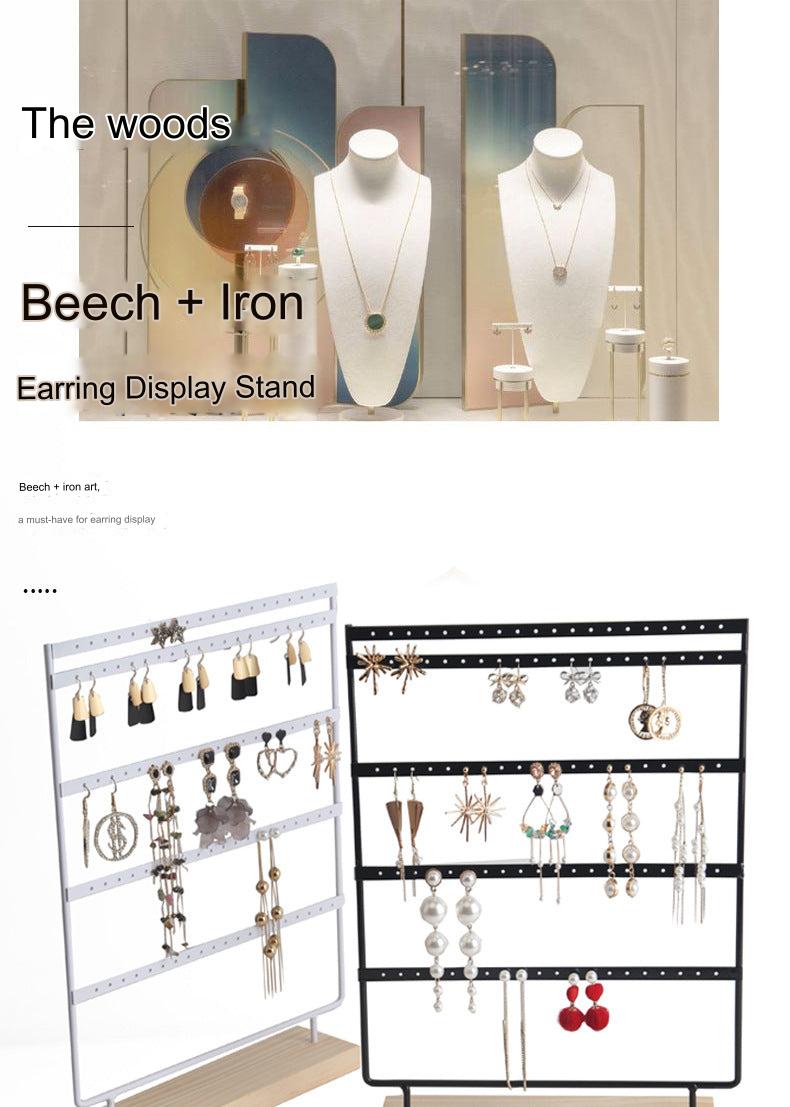 Stylish design of Jewelry Stand in black
