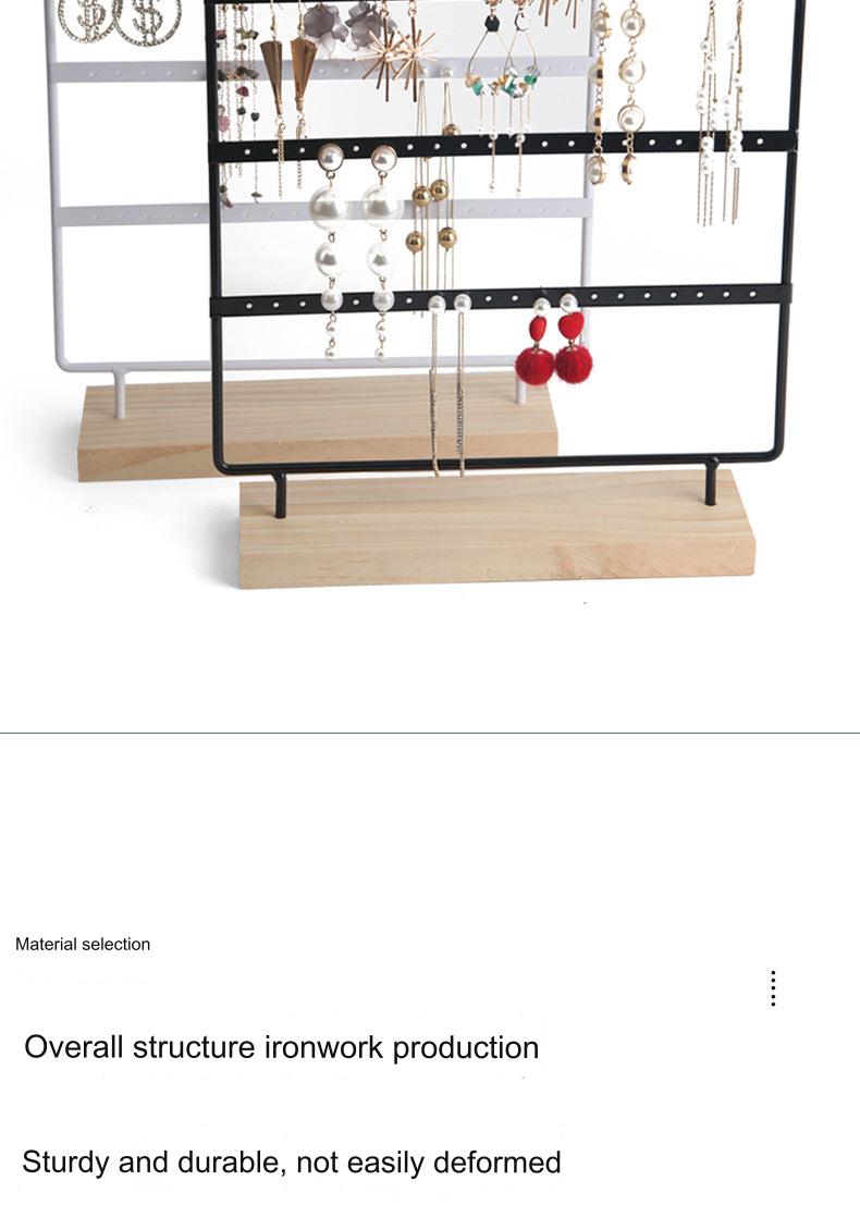 Elegant display of accessories on dressing table