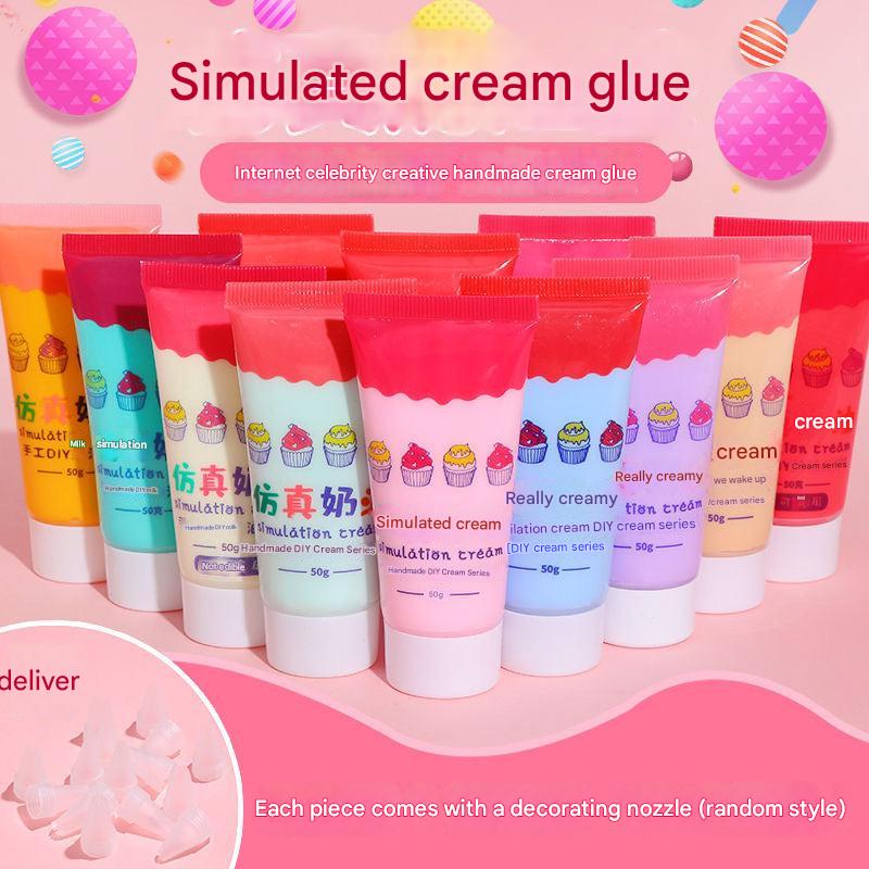high-quality simulated cream gel for crafting