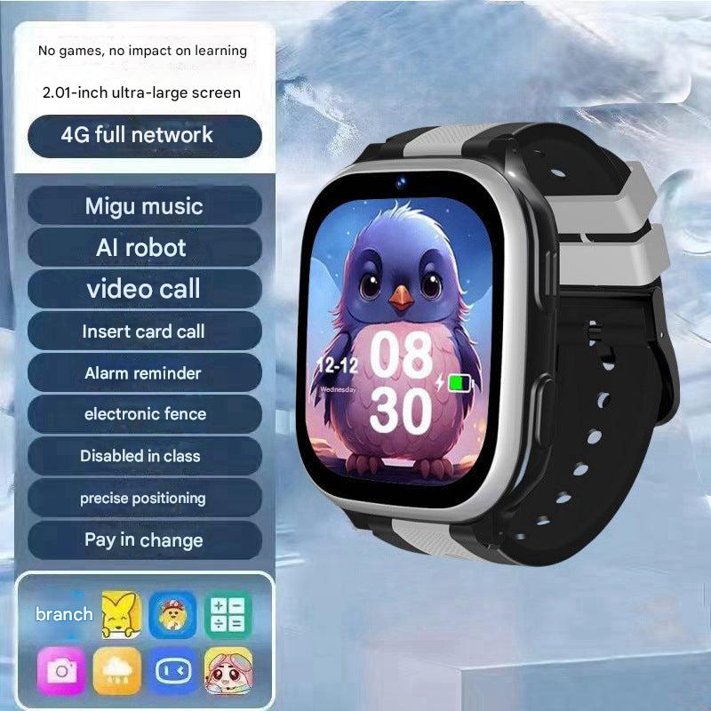 Front view of multifunctional smartwatch for children
