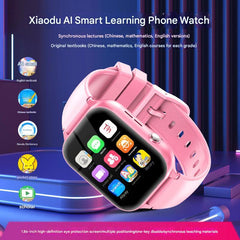 Child with smartwatch in outdoor setting