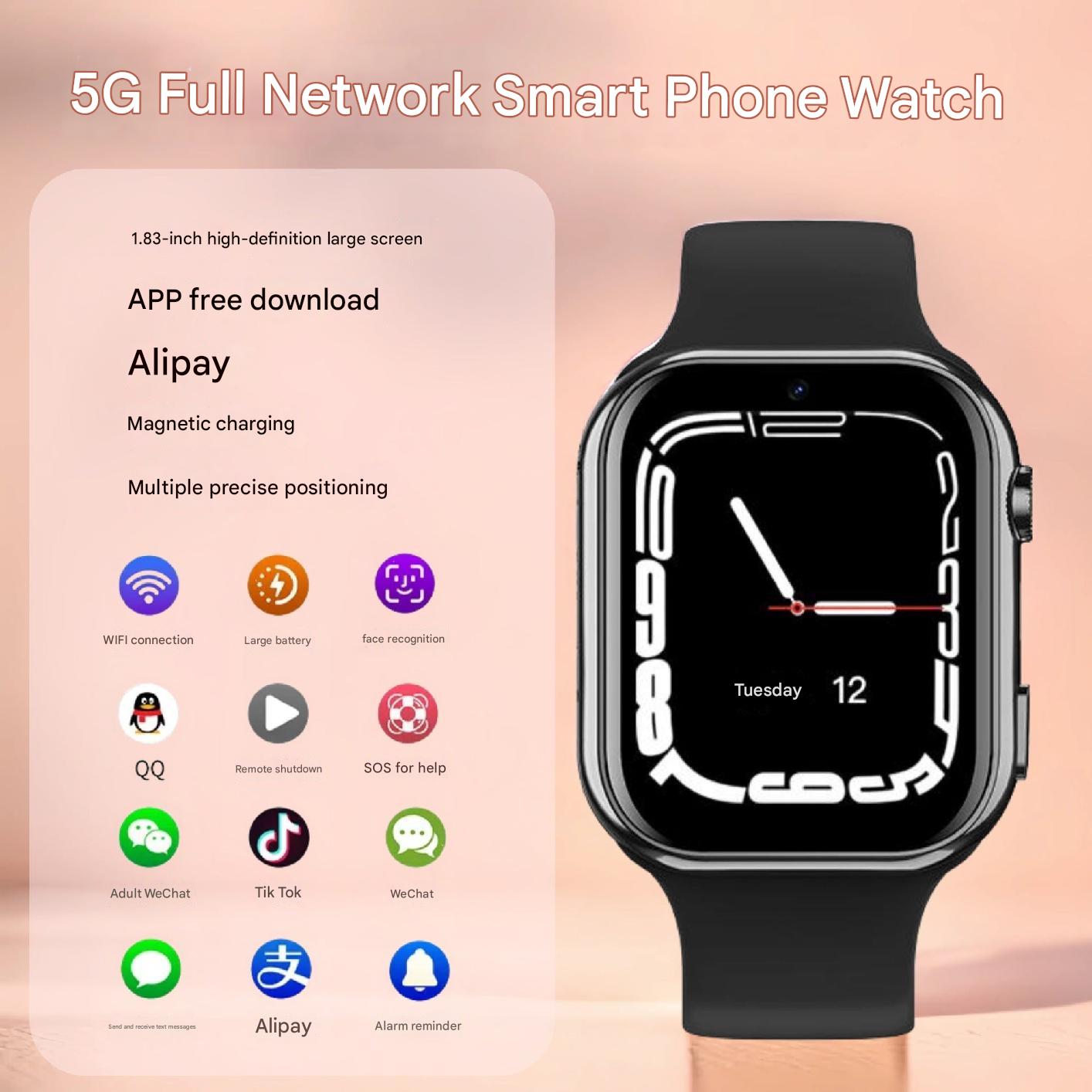 Smartwatch for kids in bright colours