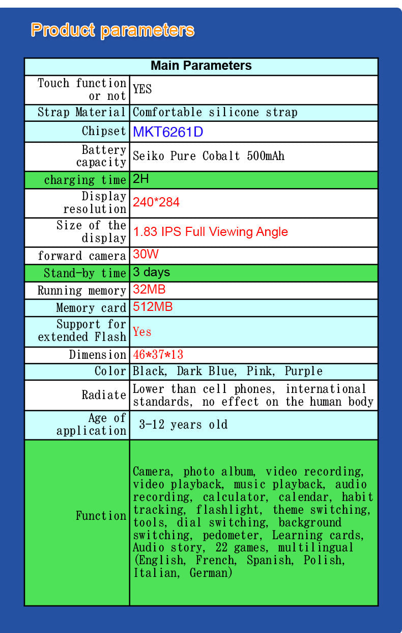 Smartwatch with Android device connection