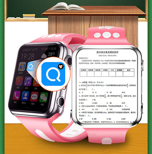 Smartwatch showing fitness tracking applications