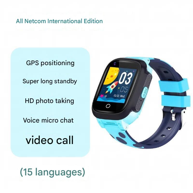 Close-up of durable silicone strap on kids smartwatch