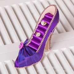 Fashionable resin shoe rack for earrings image 9