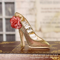 Elegant ring holder in high heel design 10