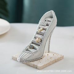 High heel shoe jewellery organiser stylish display 2