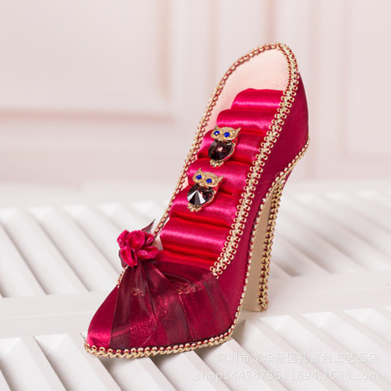 High heel shoe jewellery organiser stylish display 2