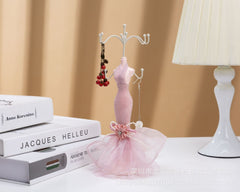 Compact jewelry organizer on a tabletop