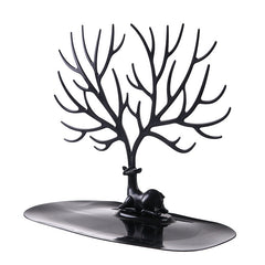 Close-up of antler design jewelry organizer