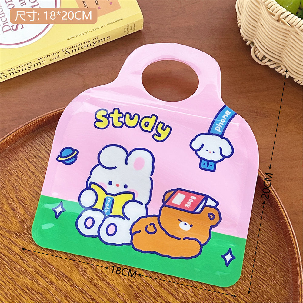Durable self-seal bags in vibrant colours