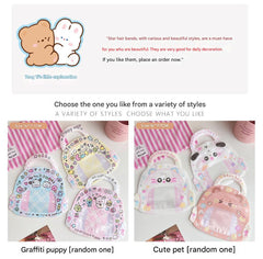Kawaii style self-seal bags for gifts