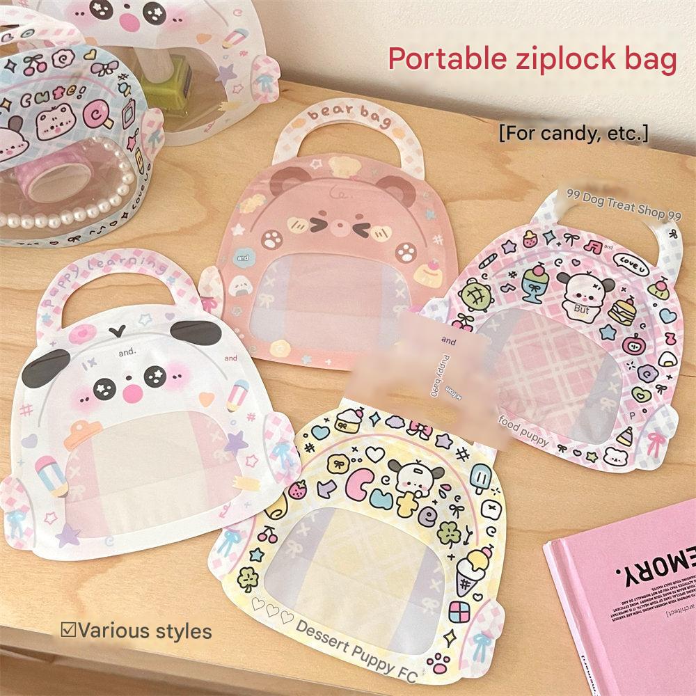 Cartoon designed bags for jewellery and snacks