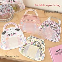 Cartoon designed bags for jewellery and snacks