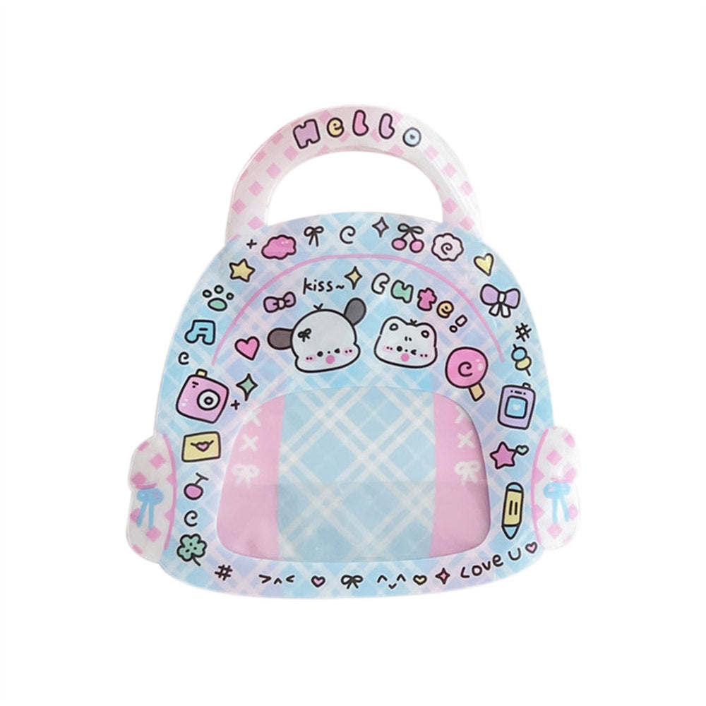 Compact snack bags with cartoon motifs