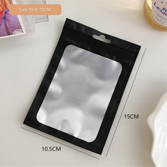 resealable mylar bag for cosmetics