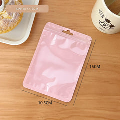 multiple sizes of iridescent bags
