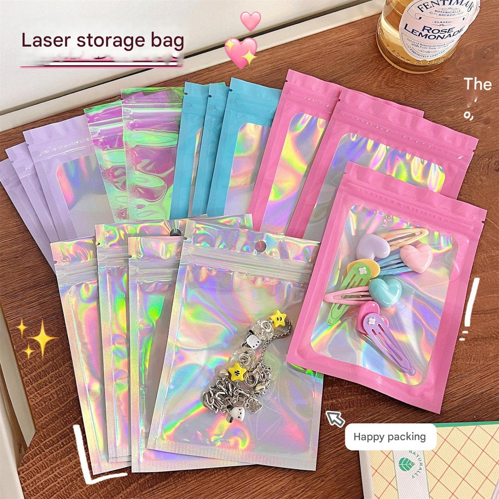 resealable mylar bag for cosmetics