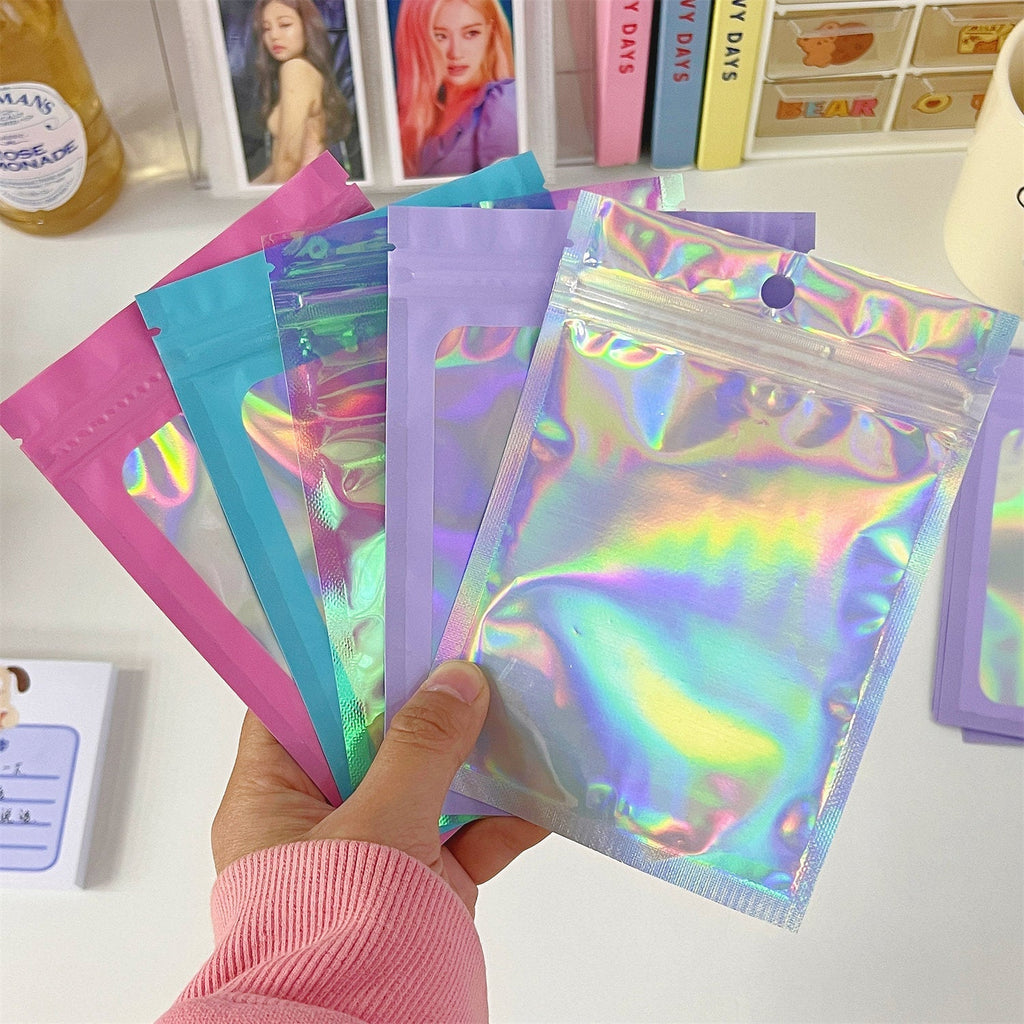 pack of vibrant mylar bags