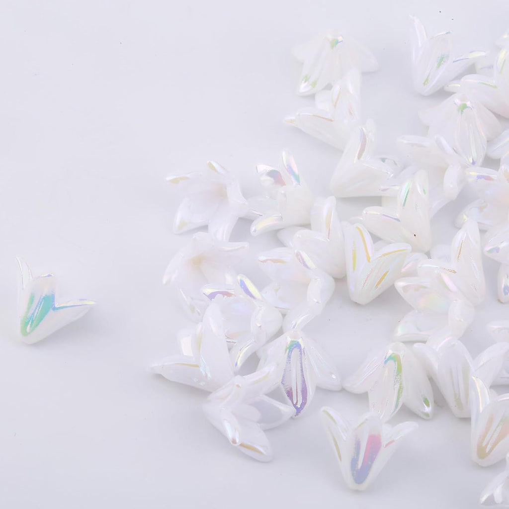 Variety of components included in angel crafting kit