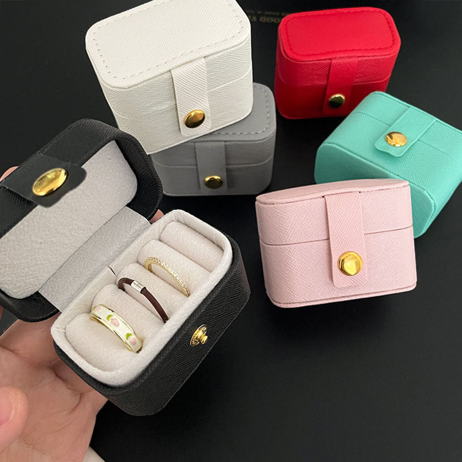 Portable Miniature Ring Box side view