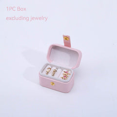 Portable Miniature Ring Box compact travel size