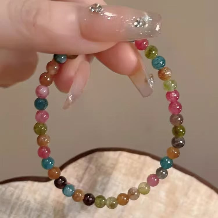 model showcasing the bracelet with style