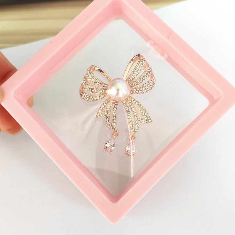 Dazzling rhinestone brooch showcasing unique design