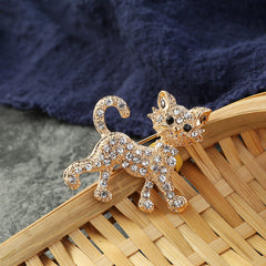 Collection of animal design brooch pins