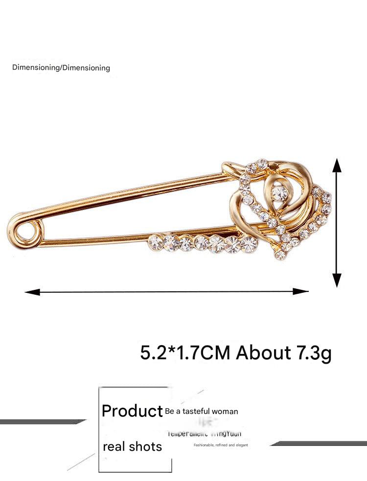 Brooch with Floral Design for Women - Image 9