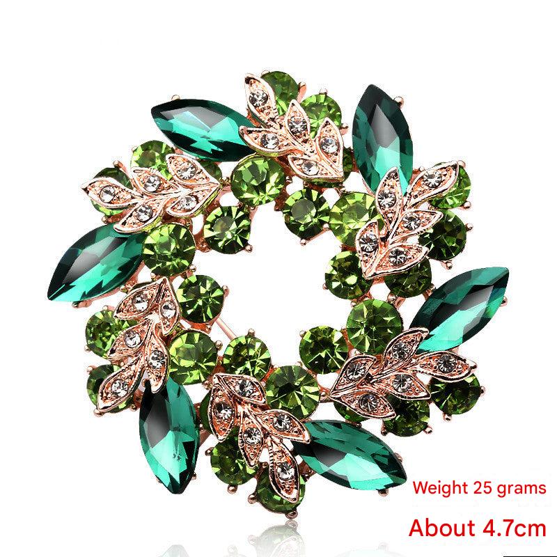 Beautiful flower brooch for formal wear