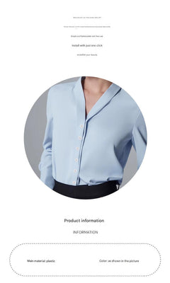 Applications of no-sew buttons on clothes