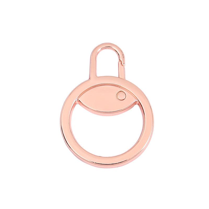 durable metal tags for zippers image