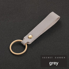 Creative design PU leather keychain for gifts