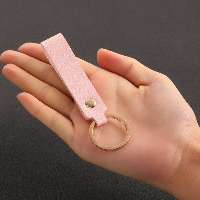 Fashionable keychain on a table setting