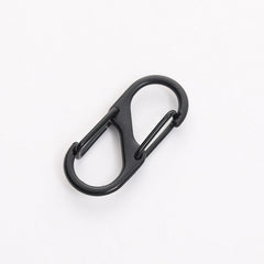 Metal alloy spring clip showcasing its features