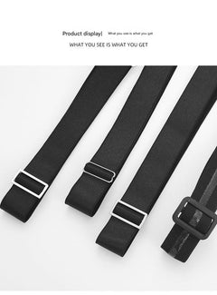 Diverse body types using shirt stay belt