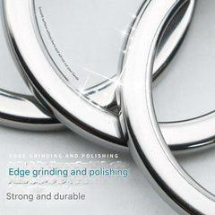 Close-up of durable outdoor hook clip